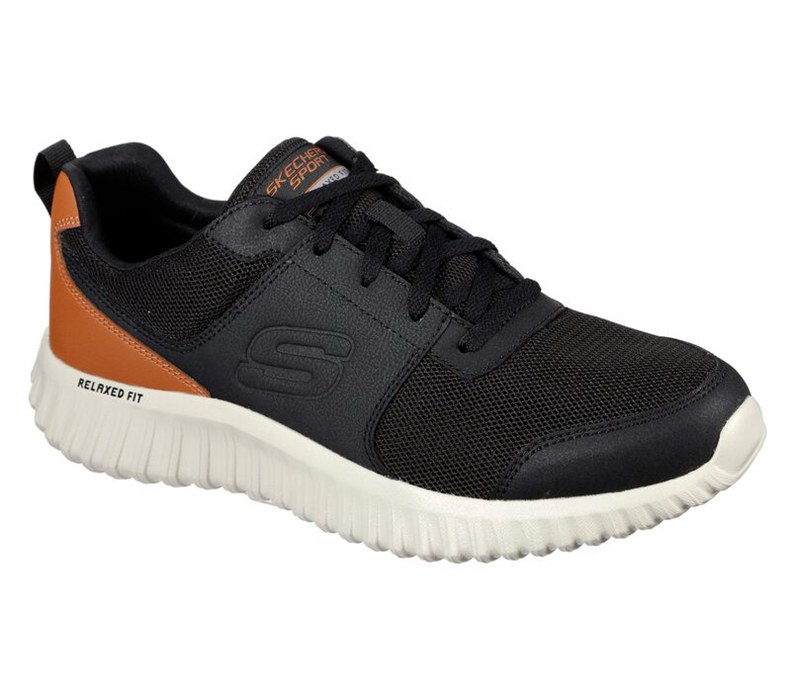 Skechers Relaxed Fit: Depth Charge 2.0 - Winkko - Mens Sneakers Brown/Black [AU-ZR7556]